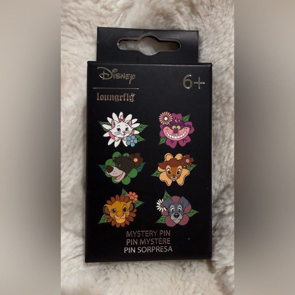Loungefly Disney Animal Floral Blind Box Enamel Pin Hot Topic Exclusive - Picture 3 of 4